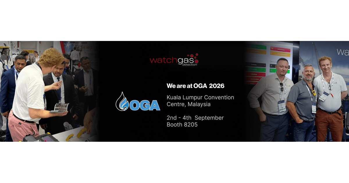 WatchGas parodoje Oil & Gas Asia 2026