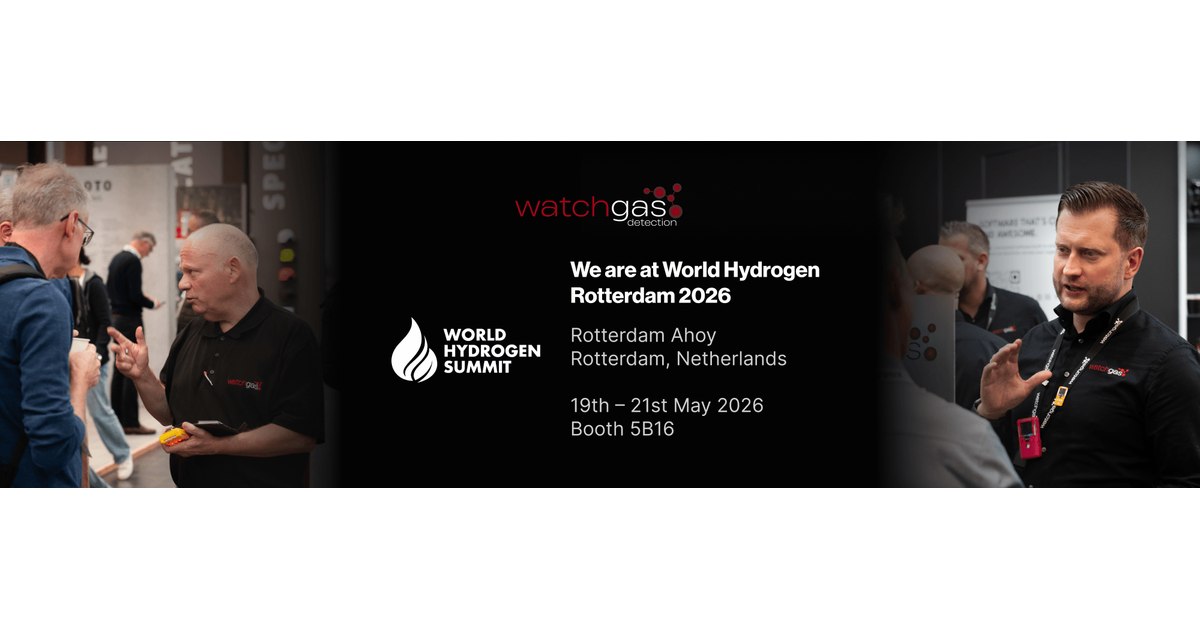 WatchGas parodoje World Hydrogen Summit 2026