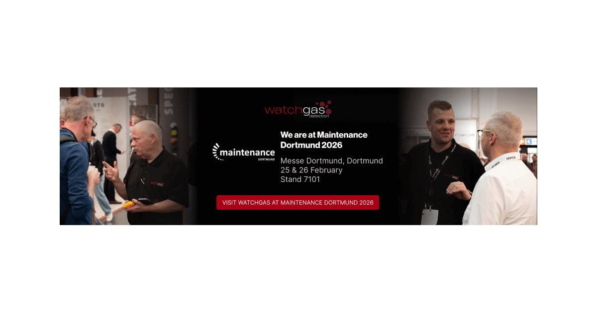 WatchGas parodoje Maintenance Dortmund 2026