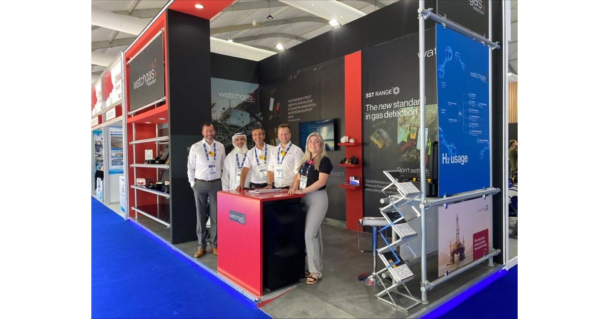 WatchGas pranešimas iš ADIPEC 2023