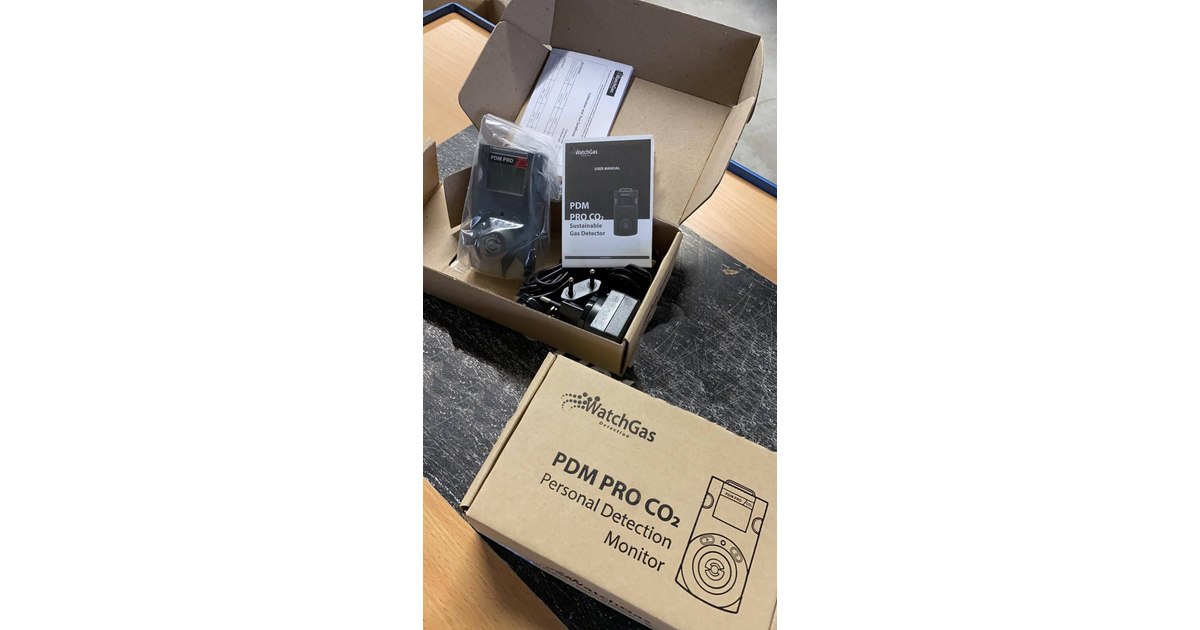 PDM PRO CO₂ detektoriaus pristatymo pranešimas